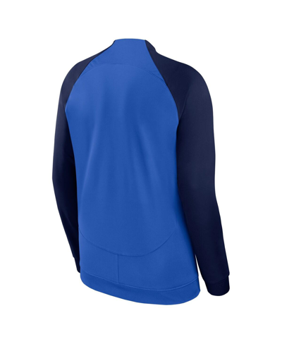 Shop Nike Big Boys  Blue Club America 2023/24 Academy Pro Anthem Raglan Performance Full-zip Jacket