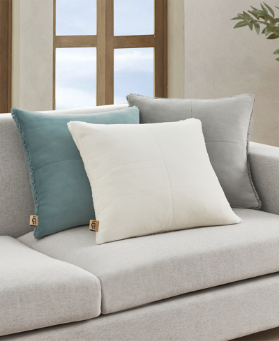 Ugg Closeout!  Basia Decorative Pillow, 20" X 20" In Succulent