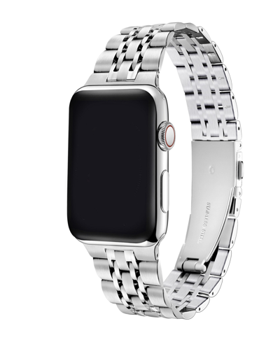 Shop Posh Tech Unisex Rainey Stainless Steel Band For Apple Watch Size- 38mm, 40mm, 41mm In Two Tone Rose Gold