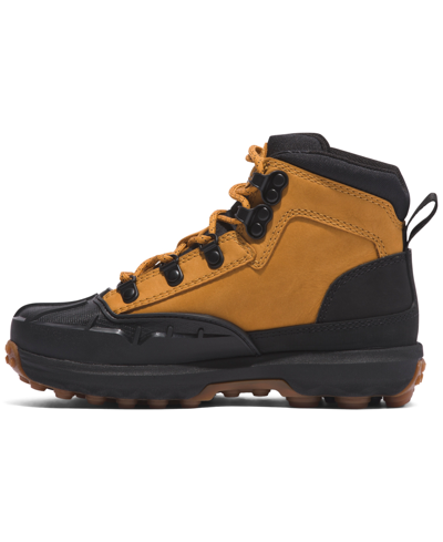 Timberland Big Kids Converge Mid Shell Toe Water-resistant Boots From Finish Line In Wheat