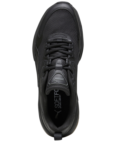 Shop Puma Men's Vis2k Casual Sneakers From Finish Line In Black
