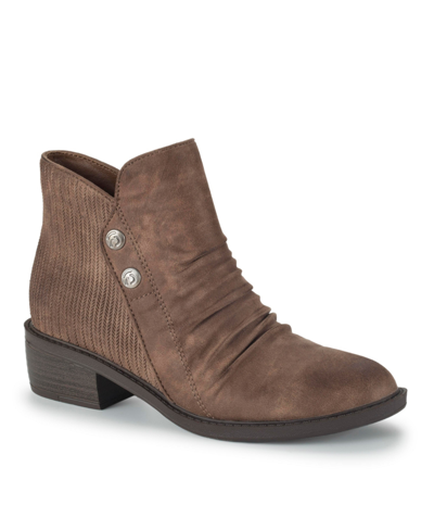 Shop Baretraps Women's Stevie Ankle Booties In Dark Taupe