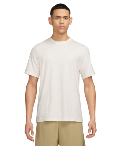 Shop Nike Men's Primary Relaxed Fit Dri-fit Short-sleeve Versatile T-shirt In Phantom