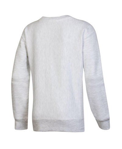 Champion Big Boys  Heather Gray Penn State Nittany Lions Reverse Weave Pullover Sweatshirt In Heather Gray