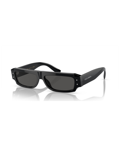 Shop Dolce & Gabbana Men's Sunglasses Dg4458 In Black