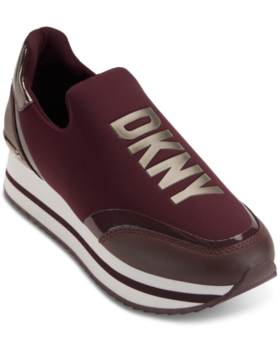 dkny jayla slip on trainers
