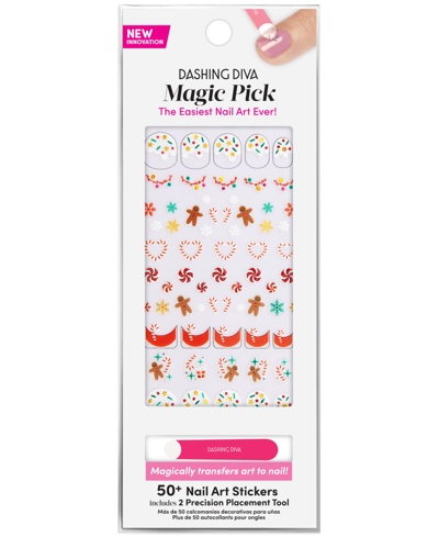 Shop Dashing Diva Magic Pick 3d Nail Art Stickers In Multi