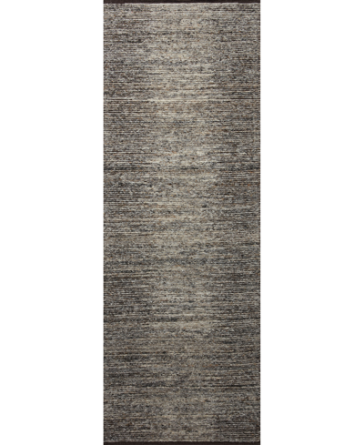 Shop Amber Lewis X Loloi Mulholland Mul-03 2'9" X 8' Runner Area Rug In Charcoal