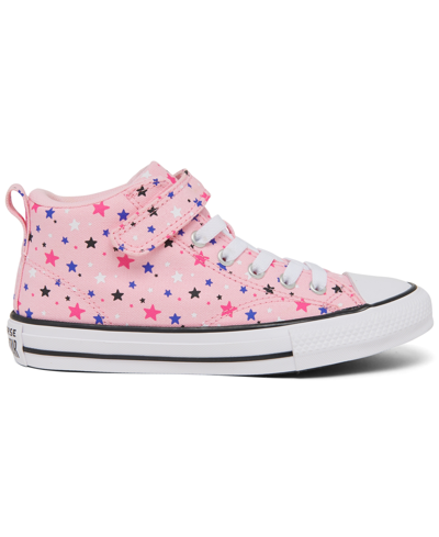 Shop Converse Little Girls Chuck Taylor All Star Malden Street Stars Casual Sneakers From Finish Line In Pink