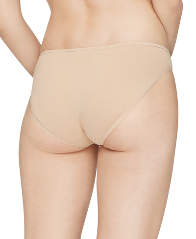 Shop Calvin Klein Cotton Form Bikini Underwear Qd3644 In Scottish Print