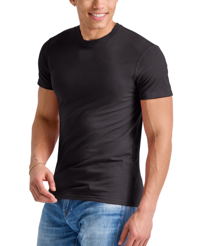 Shop Alternative Apparel Men's Hanes Originals Tri-blend Short Sleeve T-shirt In Black