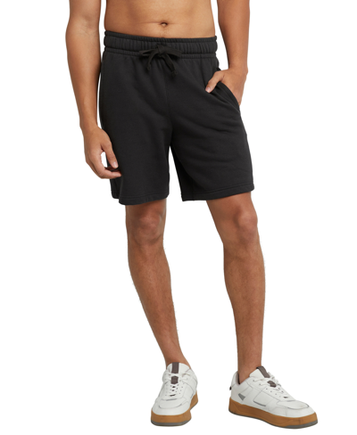 Shop Alternative Apparel Men's Hanes Originals Fleece Pockets Sweat Shorts In Black