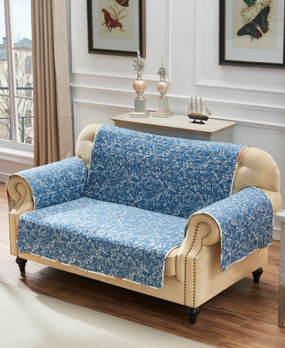 Greenland Home Fashions Willow Forest Friends Reversible Furniture Protector Collection In Multi