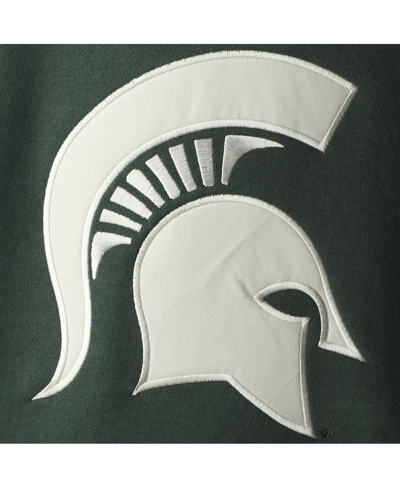 Shop Colosseum Men's  Green Michigan State Spartans 2.0 Lace-up Pullover Hoodie