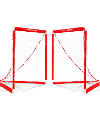 Shop E-jet Sport Backyard Lacrosse Goal, Youth Lacrosse Goals In Red