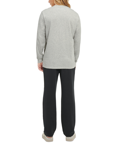 Shop Ugg Men's Waylen Pajama Set In Grey Heather