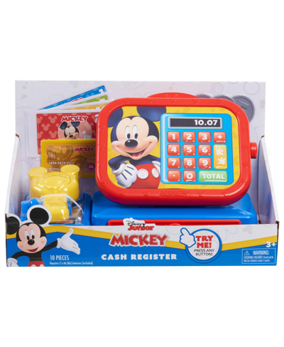 Shop Mickey Mouse Disney Junior  Funhouse Cash Register With Realistic Sounds, Pretend Play Money And Scan In Multi