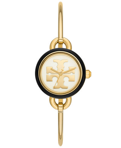 Tory Burch The Miller Gold Tone Stainless Steel Watch And Interchangeable Topring Set In Gold