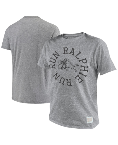 Shop Retro Brand Men's Original  Gray Colorado Buffaloes Big And Tall Tri-blend T-shirt