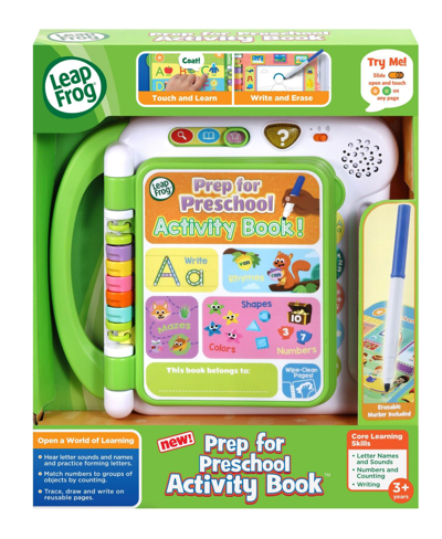 Shop Vtech Leapfrog Prep For Preschool Activity Book In Multi