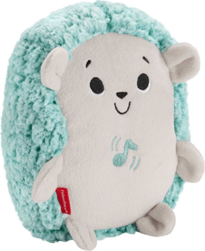 Fisher Price Calming Vibes Hedgehog Soother, Portable Infant Plush Pal In Multi-color