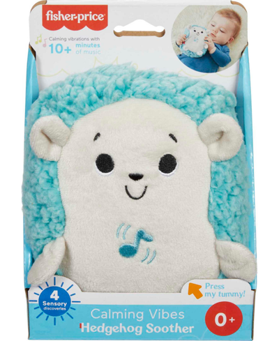 Fisher Price Calming Vibes Hedgehog Soother, Portable Infant Plush Pal In Multi-color