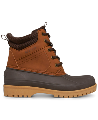 Shop Sperry Big Kids Storm Hopper Water-resistant Boots From Finish Line In Tan