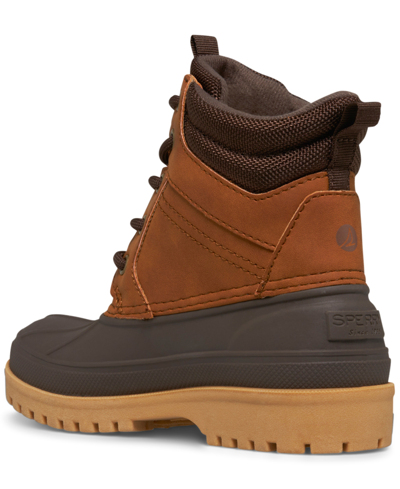 Shop Sperry Big Kids Storm Hopper Water-resistant Boots From Finish Line In Tan