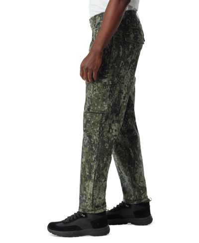 Shop Bass Outdoor Men's Tapered-fit Camo Force Cargo Pants In Green Bark Camo