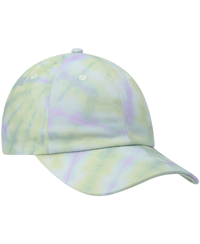 Shop Hurley Women's  Yellow Pastel Tie-dye Snapback Hat