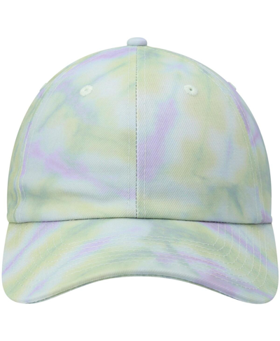 Shop Hurley Women's  Yellow Pastel Tie-dye Snapback Hat