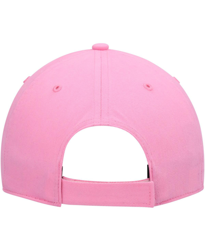 47 Brand Big Girls ' Pink Los Angeles Chargers Rose Mvp Adjustable Hat In Pink