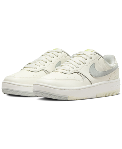 Shop Nike Women's Gamma Force Casual Sneakers From Finish Line In Sail,light Sail