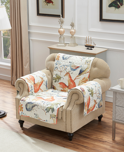 Greenland Home Fashions Willow Armchair Protector, 81" X 81" In Multi
