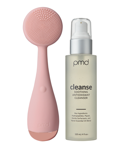 Shop Pmd Gift Of Clean Set, 2 Piece In Blush