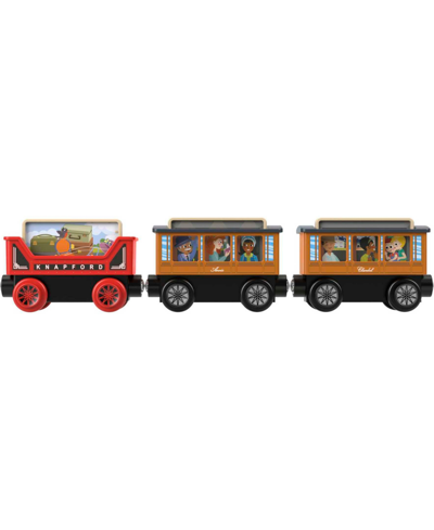 Shop Fisher Price Thomas Friends Wooden Railway Knapford Station Passenger Pickup Playset In Multi-color