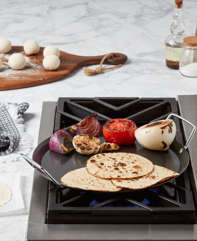Infuse Latin Carbon Steel 13" Round Comal In Black