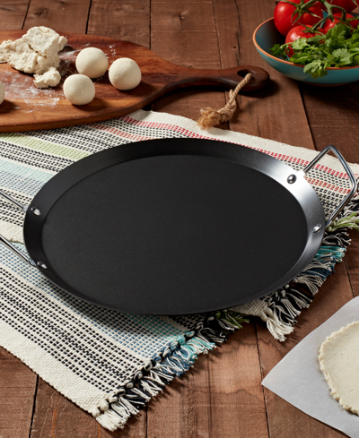 Shop Infuse Latin Carbon Steel 13" Round Comal In Black