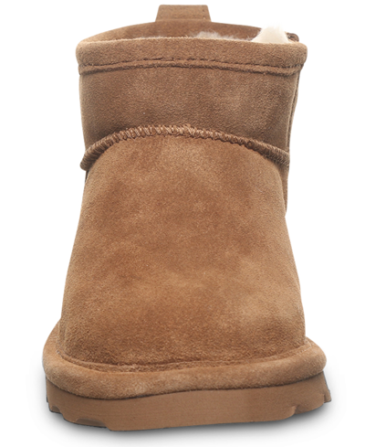 Shop Bearpaw Big Girls Shorty Boots From Finish Line In Hickory