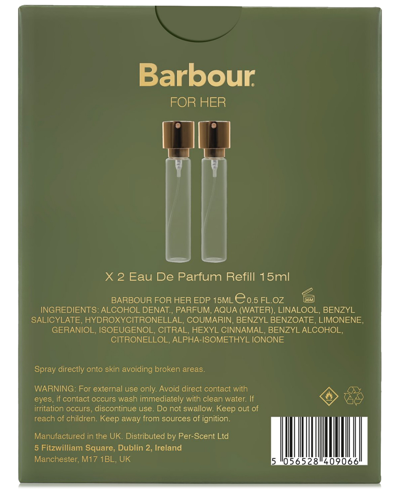 Shop Barbour 2-pc. Heritage For Her Eau De Parfum Atomizer Refills Gift Set In No Color