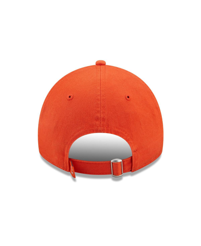 New Era Orange Chicago Bears Core Classic 2.0 9twenty Adjustable Hat In Orange