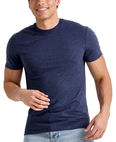 Shop Alternative Apparel Men's Hanes Originals Tri-blend Short Sleeve T-shirt In Navy