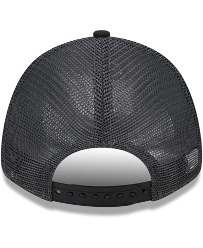 New Era Big Boys And Girls  Graphite Las Vegas Raiders Reflect 9forty Adjustable Hat In Graphite