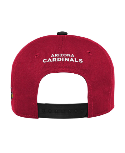 Shop Outerstuff Big Boys And Girls Cardinal, Black Arizona Cardinals Lock Up Snapback Hat In Cardinal,black