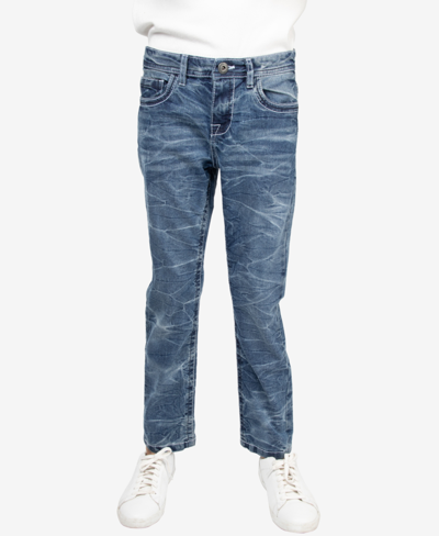 Shop Cultura Child  Boy's Comfort Stretch Jeans Size 8 In Medium Blue