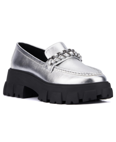 Shop Fashion To Figure Women's Jazelle Loafer In Silver