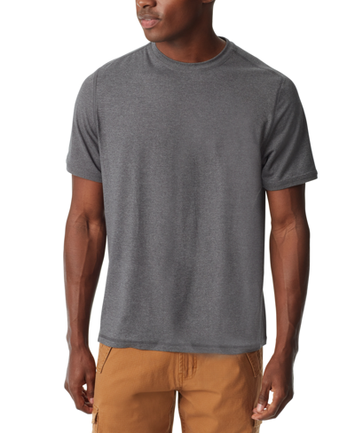 Shop Bass Outdoor Men's Core Performance T-shirt In Gargoyle,drizzle