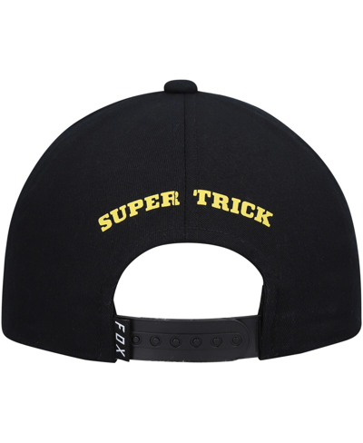 Shop Fox Big Boys And Girls  Black Super Trik Snapback Hat