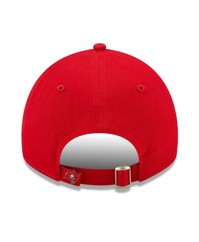 New Era Red Tampa Bay Buccaneers Formed 9twenty Adjustable Hat In Red