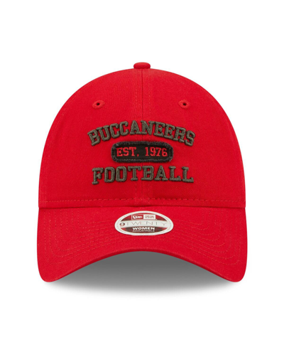 Shop New Era Women's  Red Tampa Bay Buccaneers Formed 9twenty Adjustable Hat